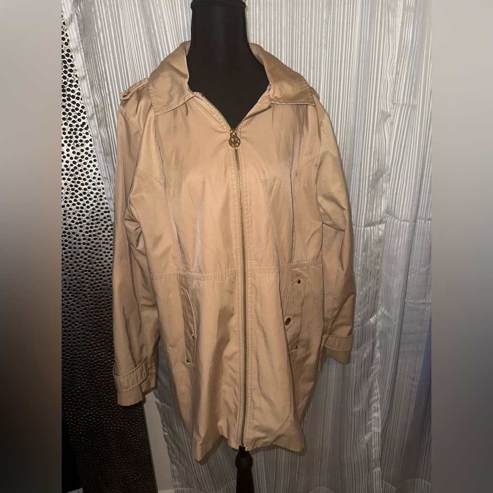 Michael Kors Light Brown Utility Jacket